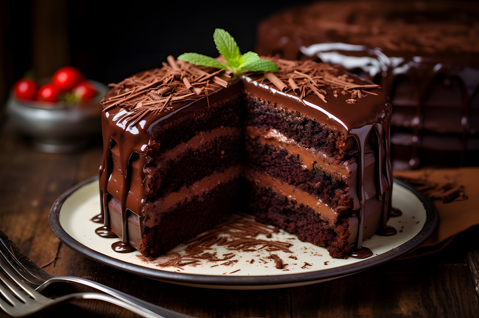Decadent Chocolate Cake