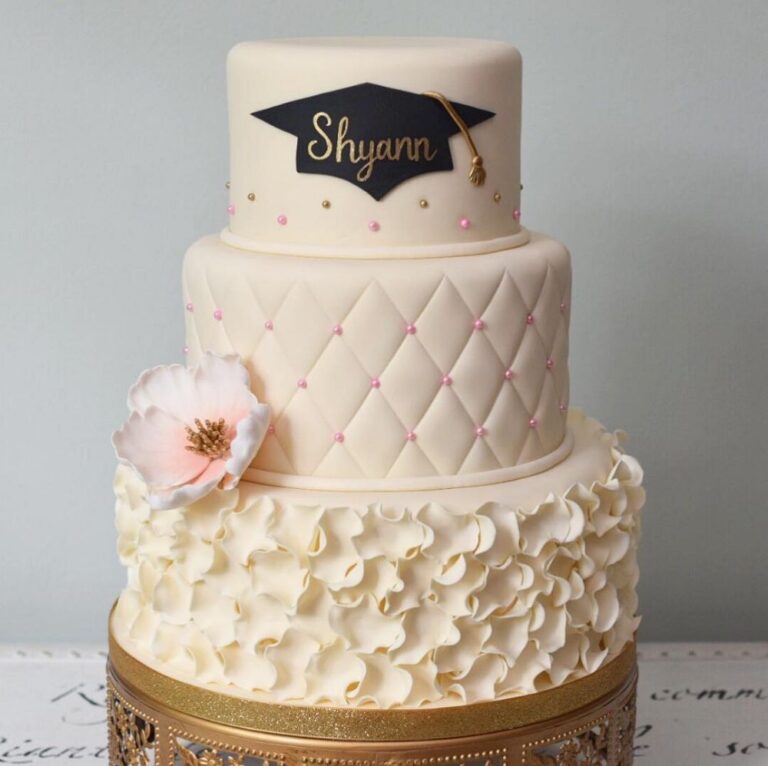triple layer congratulations cake online