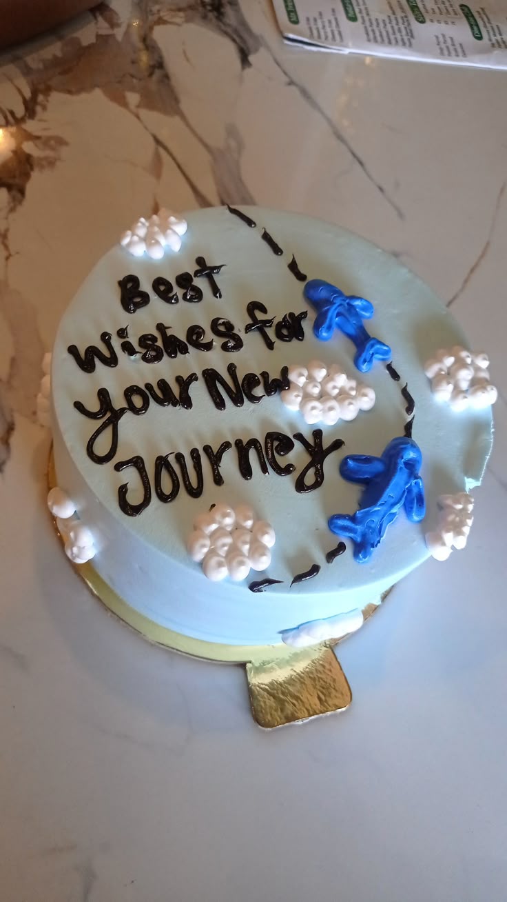 Best Wishes cake for him order now