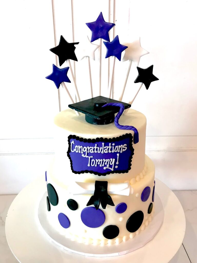 Double Layer Congratulations Cake By Sweetmimi
