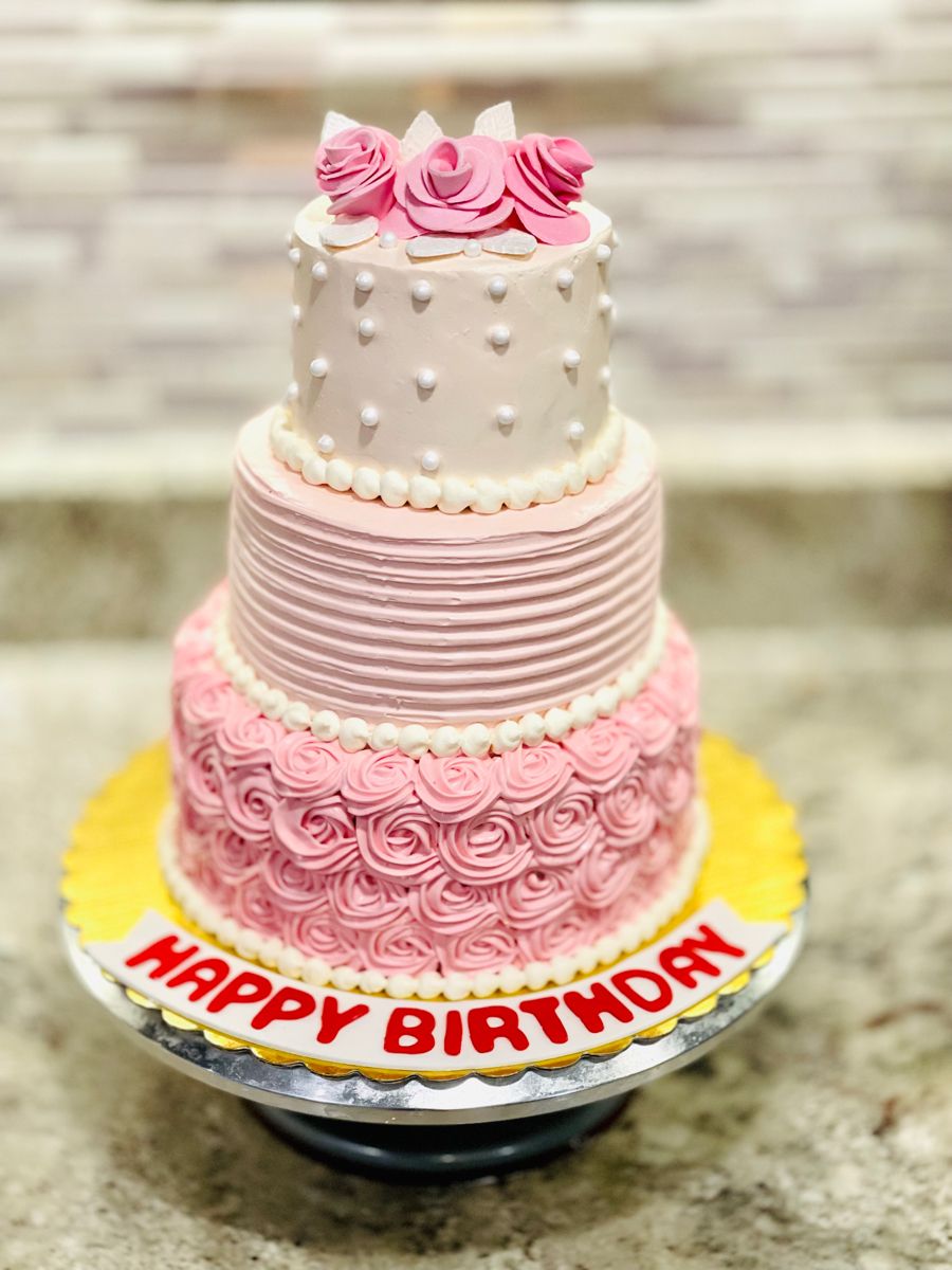 triple layer cake order online by sweetmimi