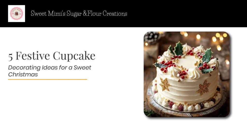5 Festive Cupcake Decorating Ideas for a Sweet Christmas