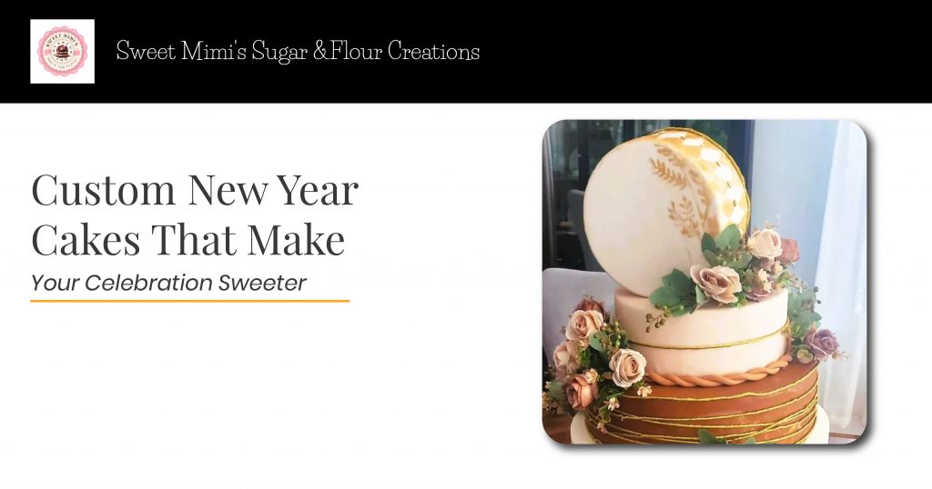 Custom New Year Cakes That Make Your Celebration Sweeter