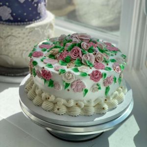 Flower garden Anniversary Celebration Cake